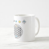 Fleur de divinité de la vie dans la tasse de (Devant droit)