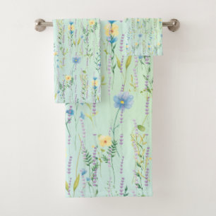 Fleur de flore rustique du dégradé de l'aquarelle