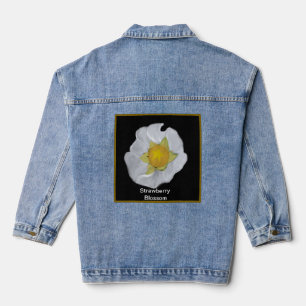 Fleur de fraise Denim Jacket
