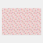 Fleur de fraise d'été Feuilles tropicaux (Devant)