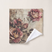 Fleur de Grunge Victorien Vintage (Gant de toilette)