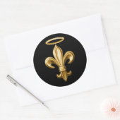 Fleur de Halo Ronde Sticker (Envelop)