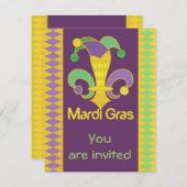 Fleur de Jester Kaart (Voorkant / Achterkant)