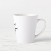Fleur de la fête mère Gratitude Latte Mug (Droite)