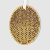 Fleur de la vie / Blume des Lebens - médaille d'or (devant)