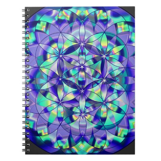 Fleur de la vie~ Carnet (Devant)