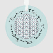 Fleur de la vie Ho'oponopono (dos)