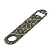 Fleur de la vie - motif d'or blanc (Dos Angle)