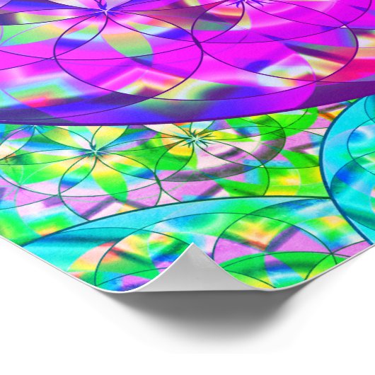 Fleur de la vie~ Poster (Coin)