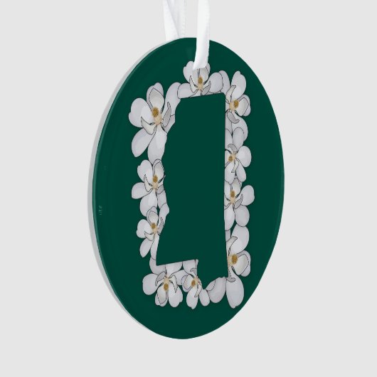 Fleur de l'État du Mississippi (devant)