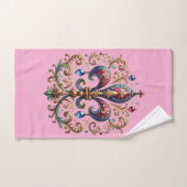 Fleur de Lis (Serviette à main)