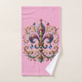 Fleur de Lis (Serviette à main)