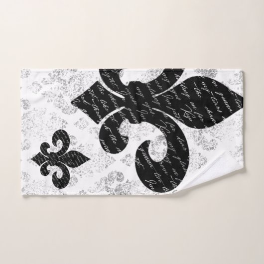 Fleur De Lis (Serviette à main)