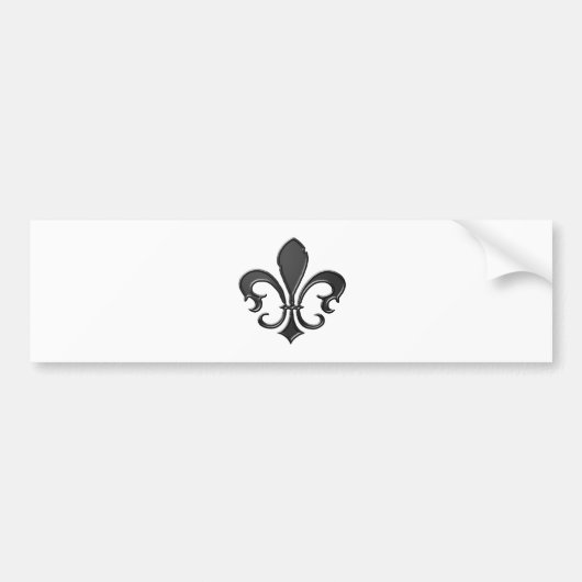 Fleur-de-Lis-2 Bumpersticker (Voorkant)