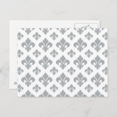 Fleur De Lis 2 Paloma Briefkaart (Voorkant / Achterkant)
