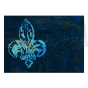 Fleur-de-lis Art numérique des médias mixtes