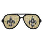 Fleur De Lis Aviator Zonnebril (Voorkant)