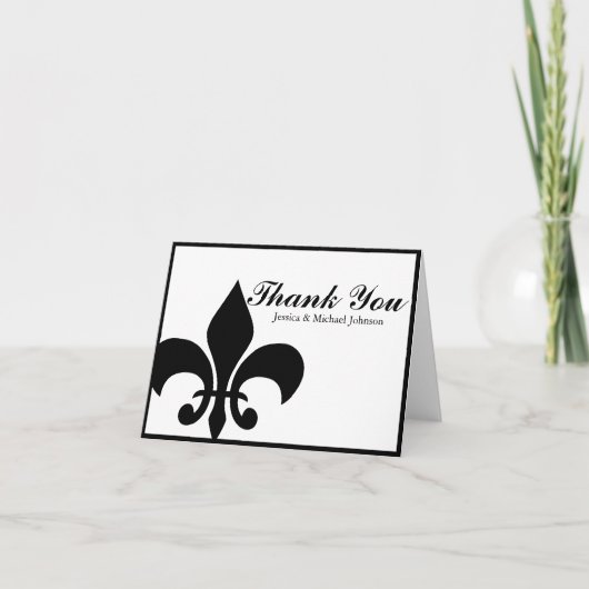 Fleur de Lis Bedankt (Voorkant)