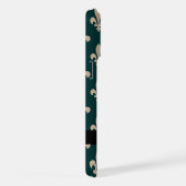 Fleur de Lis, Beige on Green, Royal, Your Name (Côté droit)