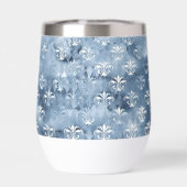Fleur de Lis - Bleu Vintage (Arrière)