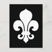 Fleur De Lis Briefkaart (Voorkant)