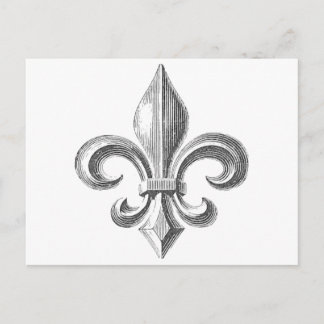 Fleur de Lis Briefkaart