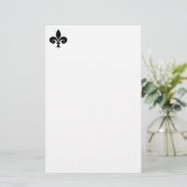 Fleur De Lis Briefpapier (Staand voorkant)