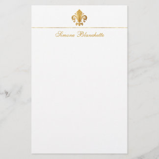 Fleur-de-lis Briefpapier