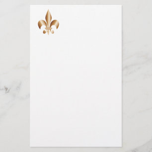 Fleur de lis briefpapier