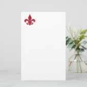 Fleur de Lis Briefpapier (Staand voorkant)
