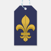 Fleur-de-lis Cadeaulabel (Voorkant)