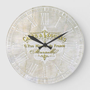 Fleur-de-lis Cafe  Plaster Grote Klok