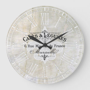 Fleur-de-lis Cafe  Plaster Grote Klok