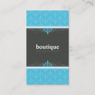 fleur de lis carte de visite
