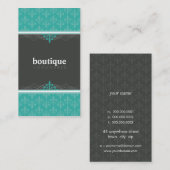 fleur de lis carte de visite (Devant / Derrière)