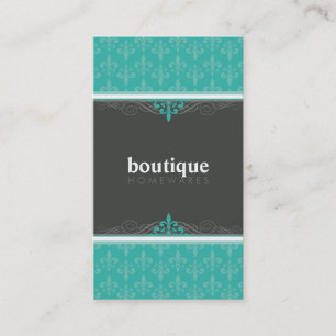 fleur de lis carte de visite
