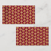 Fleur de Lis Carte de visite (Devant / Derrière)