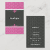 fleur de lis carte de visite (Devant / Derrière)