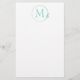 Fleur-de-Lis-cirkel Briefpapier