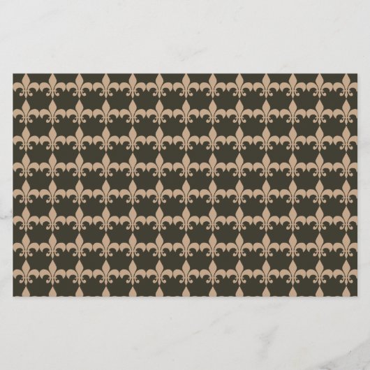 Fleur de Lis Craft Paper (Voorkant)