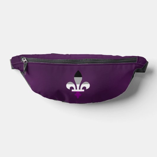 Fleur-de-lis de fierté de l'aséxualité (Poser)