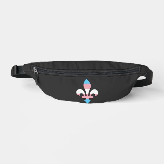 Fleur-de-lis de fierté transgenre (Recto)