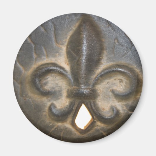 Fleur De Lis Design Magneet (Voorkant)