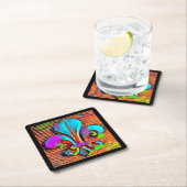 Fleur De Lis Digital Art Design Onderzetters (Insitu)