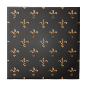 Fleur de lis, , elegant, chic.classy, patroon tegeltje