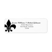 Fleur de Lis Etiket (Voorkant)