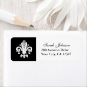 Fleur-de-lis Etiket (Insitu)