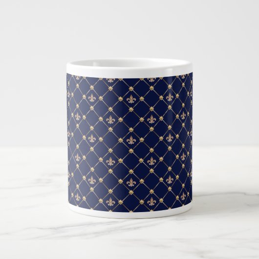 Fleur de Lis Extra Grote Beker (Voorkant)