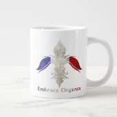Fleur de Lis Extra Grote Beker (Rechts)