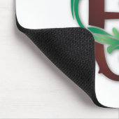 Fleur de-lis F Monogram Muismat (Hoek)